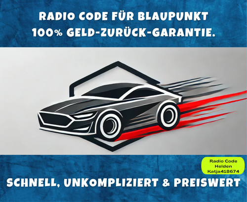 Blaupunkt radio code pin - radio,