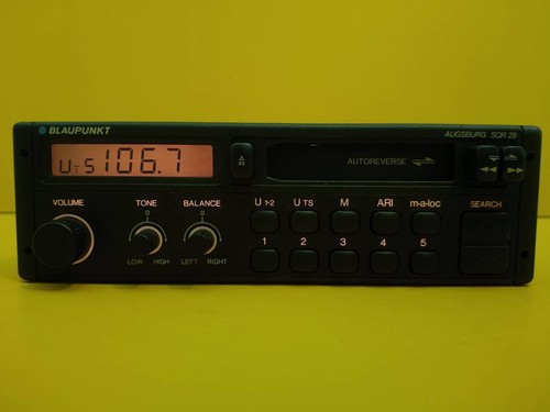 Radio blaupunkt augsburg sqr - radio,