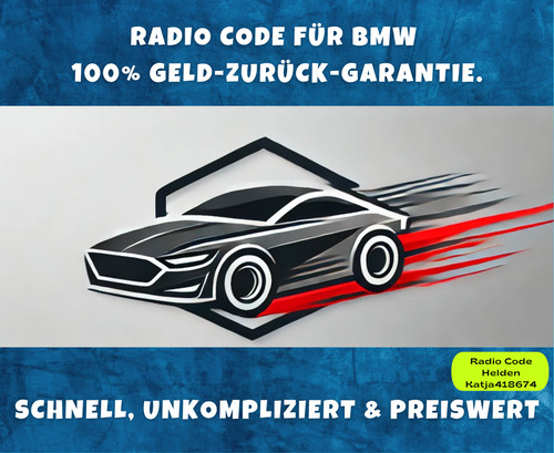 Bmw radio code pin - code,