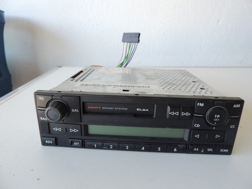 Vintage autoradio mit kassette - mit,